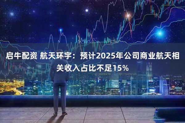 启牛配资 航天环宇：预计2025年公司商业航天相关收入占比不足15%